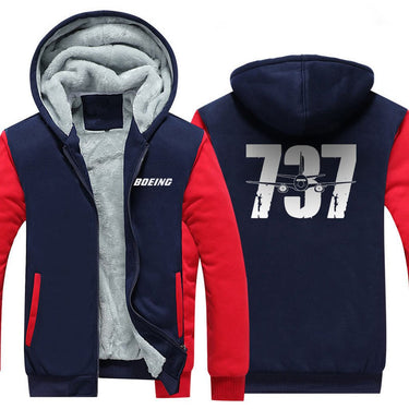 B737 DESIGNED ZIPPER SWEATER THE AV8R